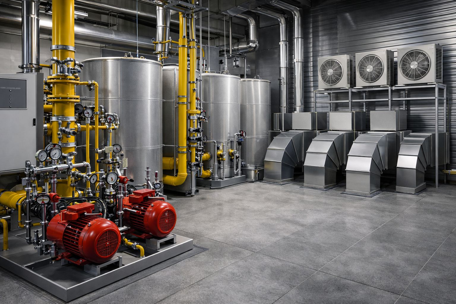 Sanayi Tesisi Isıtma